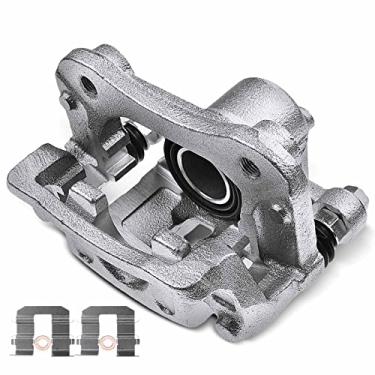 Imagem de A-Premium Conjunto de pinça de freio a disco com suporte compatível com modelos selecionados Hyundai e Kia - Sonata 2016-2019 e Optima 2017-2020 - Lado traseiro direito do passageiro