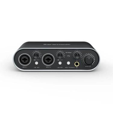 Imagem de Interface de áudio para mac/windows com 2 entradas xlr1/4 - SARAMONIC