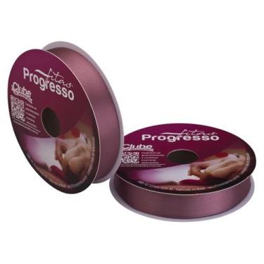 Imagem de Fita de Cetim Progresso 22mm 50 Mts Rosé 344