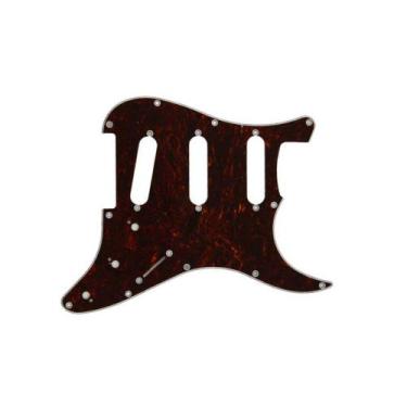 Imagem de Escudo De Guitarra Stratocaster SSS Tortoise - Dolphin