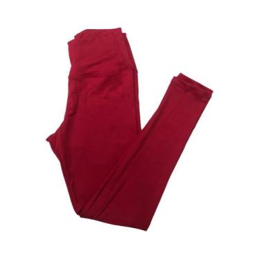 Imagem de Calça Legging Suplex Academia Cintura Alta Feminina - WJU JEANS, P, Ro