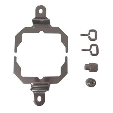 Imagem de CHICHIYANG Kit de suporte de montagem suporte de retenção de CPU suporte de soquete de resfriamento adequado para Corsair iCUE H100i H115i H150i Elite Capellix