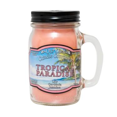 Imagem de Our Own Candle Company Vela em frasco de conserva perfumada Tropical Paradise 368 g