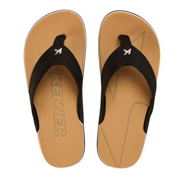 Imagem de Chinelo Kenner Nk6 Pro Preto Branco Caqui Original-Masculino