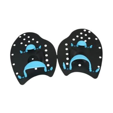 Imagem de menolana Papdles de mão para natação, remos planos, mergulho em pp de silicone de silicone treinamento, nadadeiras de barbatana, fitness aquático, M