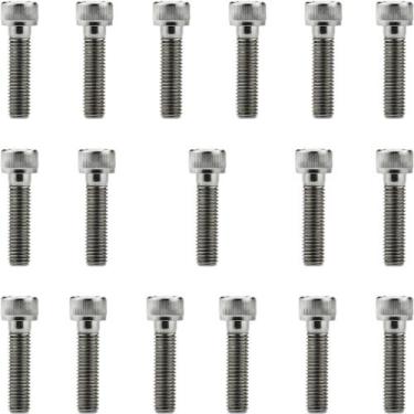 Imagem de Kit parafusos inox tampa motor lateral esquerda+direita DT200 DT200R 1