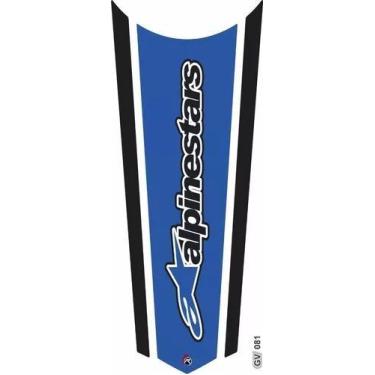 Imagem de Adesivo Faixa  Gravata  Tanque Resinado Cg Apinestars 081 - Resitank