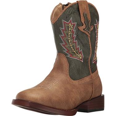 Imagem de TIN HAUL Bota masculina Arrowheads Western, Bronzeado, 22