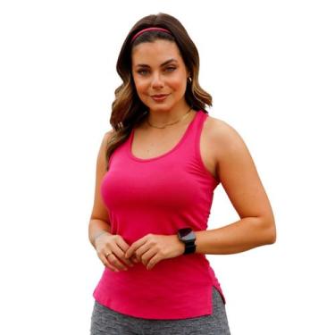 Imagem de Regata Blusinha Tapa Bumbum Viscose Grossa Básica Fitness - LUFRAN, G,