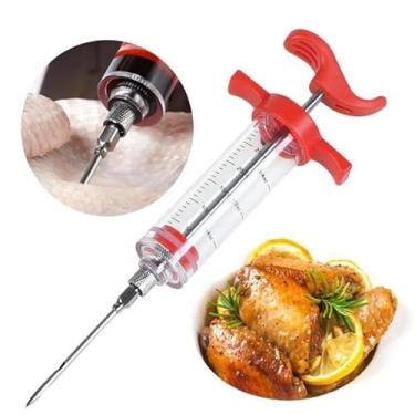 Imagem de Seringa Injetora De Temperos Para Carnes e Frangos 30 ml | Injeção de Líquidos | Molhos...