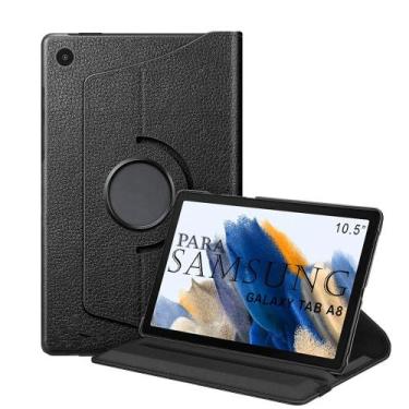 Imagem de capa case giratoria p/ samsung Galaxy Tab A8 X200 X205 menor preço bla