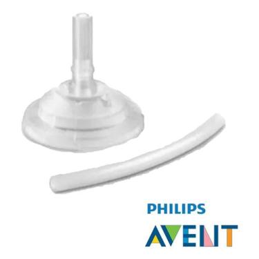Imagem de Kit Canudo + Válvula Silicone Maciez e Conforto Philips Avent