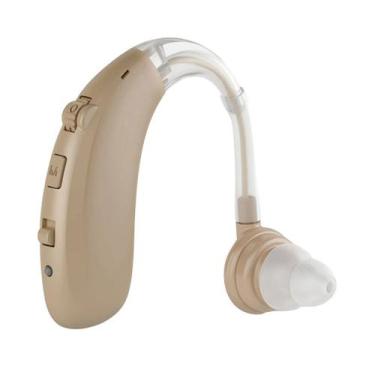 Imagem de Aparelho Auditivo Recarregável via USB - Mini e Portátil