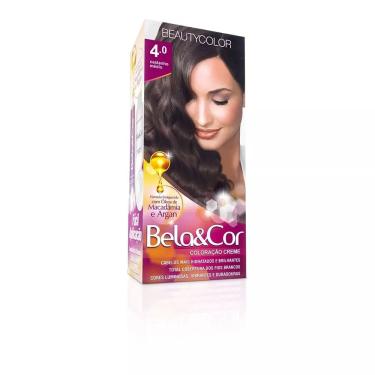 Imagem de Coloração Bela & Cor 4.0 Castanho Médio