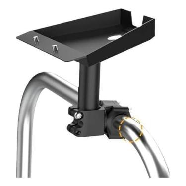 Imagem de Suporte Starlink Gen 3 Athenix Para Antena Satélite Em Barcos/Lancha/Iate Trailers Veículos Racks Fixação Robusta Alumínio Reforçado Instalação Externa Estável Para Internet Via Satélite Em Movimento