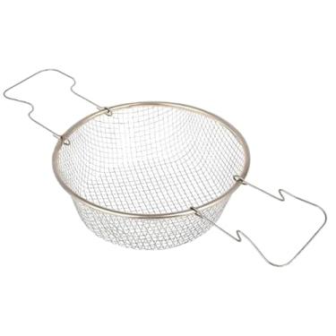 Imagem de Cesto para Fritura Aço Inox com Alça Redondo 20cm