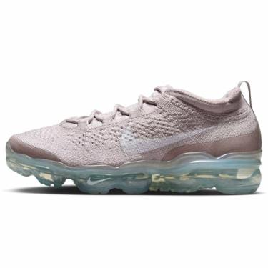 Imagem de Nike Tênis de corrida feminino Air Vapormax 2023 Flyknit, Violeta platina/fantasma/prata metálica/branco, 35