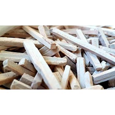 Imagem de 4OUR FAITH Lápis de ardósia vermelha – Lápis de giz de ardósia calcário natural (pacote com 75, 500 g)