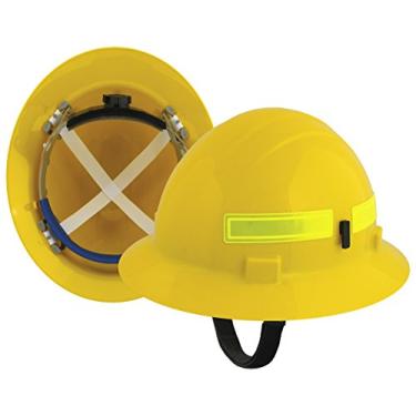 Imagem de ERB Chapéu rígido de aba completa 19752 Americana Wildlands com mega catraca, amarelo