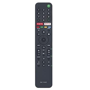 Imagem de Beyution Controle remoto por voz RMF-TX500P compatível com Sony TV A8H Series X85G Series X95G Series X8000 Series X8500 Series X9000 Series X9500 Series, subcontrole remoto: RMF-TX510V RMF-TX500T