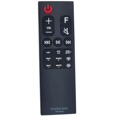 Imagem de Beyution AKB75595402 Controle remoto de substituição compatível com o sistema de alto-falantes LG SoundBar AKB75595401 AKB75595402 SK5R SK5Y SKM5Y