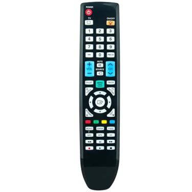 Imagem de Controle remoto de substituição BN59-00851A aplicável para Samsung TV LN40B750 UN46B7100 LN46B750 UN46B7000 LN52B750 UN40B7000 UN55B7000 UN55B7100 LN65B65B65 50 LN 40B750U1F LN46B750U1F LN52B750U1F