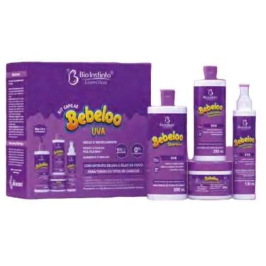 Imagem de Kit Capilar Bio Instinto Bebeloo Uva Bio Instinto