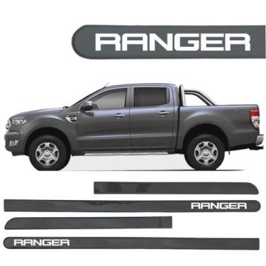Imagem de Jogo Friso Lateral Ranger Ponta Redonda com Grafia Cores - Macall, Cin