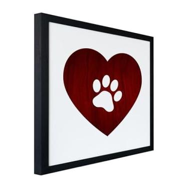 Imagem de Quadro Decorativo com Moldura 24x24 - Pet Lover
