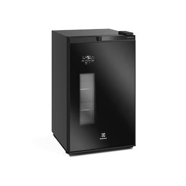 Imagem de Cervejeira Home Bar Electrolux EB100 Frost Free 100L Porta de Vidro Preta