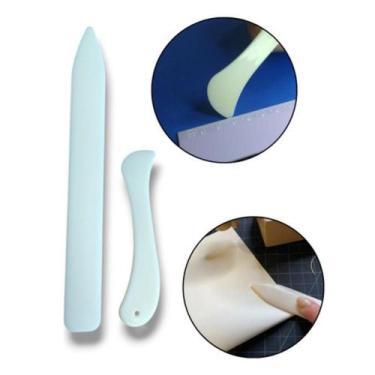 Imagem de Kit Marcador Vincador C/Dobradeira Auxilia Vinco Resistente - LANMAX