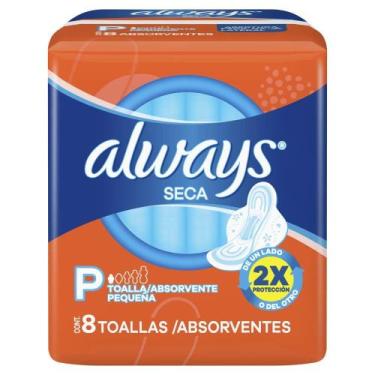 Imagem de Absorvente Always Super Proteção Seca C/Abas 8Un