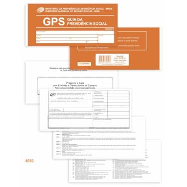 Imagem de Carnê Gps Inss Guia Da Previdência Social 10 Unidades