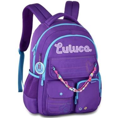 Imagem de Mochila De Costas Em Crinkle Oficial Luluca Lu24611