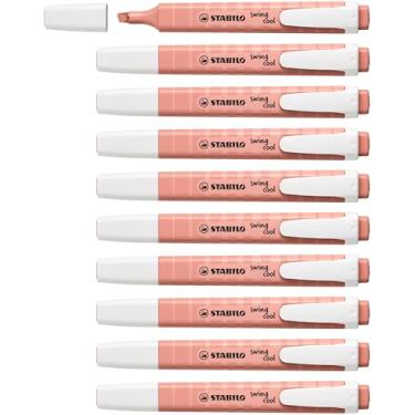 Imagem de Marca Texto STABILO SWING COOL, Sienna (175), Caixa com 10 unidades