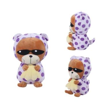 Imagem de Anime One Piece Raab Laboon Chaveiro De Pelúcia Pingente Macio Baleia 