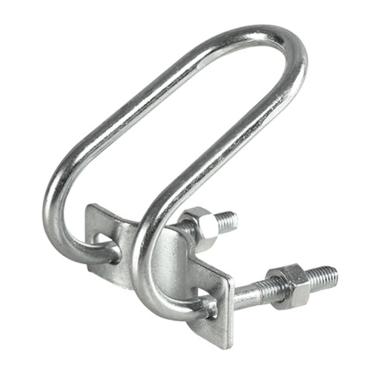 Imagem de Milisten Suporte Ajustável para Guarda-sol Externo, Braçadeira Em U para Triciclos, Suporte de Fixação de Metal para E Varas de Pesca ()