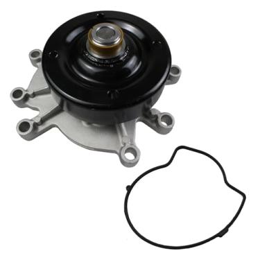 Imagem de MACEL Bomba de água AW7163 com junta compatível com 2011-2013 RAM 1500, Dodge Dakota 2000-2010, Jeep Commander 2006-2010, Mitsubishi Raider 2006-2009, Chrysler Aspen 2007-2009, 3.7L V6 4.7L 7L V8