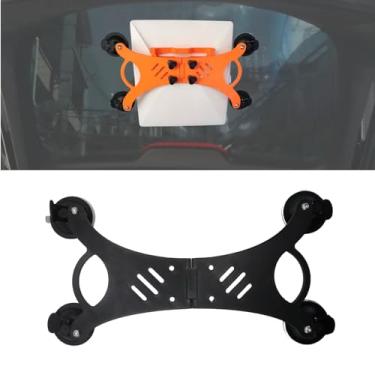 Imagem de Suporte dobrável ASA Starlink Mini resistente a UV, ventosa de liberação rápida, design leve de montagem dupla para uso externo (preto)