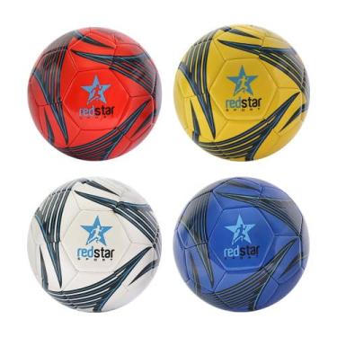 Imagem de Bola de Futebol Campo, Tamanho 5 Oficial, 22 cm, 280g, PVC, Cores Sortidas