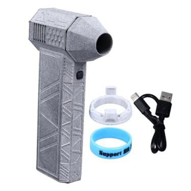 Imagem de Jet Dry Mini soprador 130000 rpm Mini Turbina do soprador de jato portátil alimentado para carros de limpeza ao ar livre teclados de teclados cinza cinza