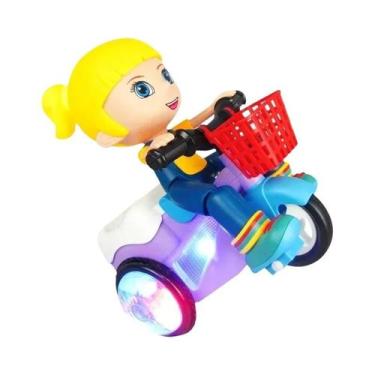 Imagem de Triciclo Infantil Luminoso Com Pedal, Rotação De 360 Graus, Música, Ac