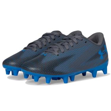 Imagem de Under Armour Tênis masculino Shadow Select 3 Jr Chuteiras de futebol, (026) Castlerock/Preto/Azul Atlantis, 14