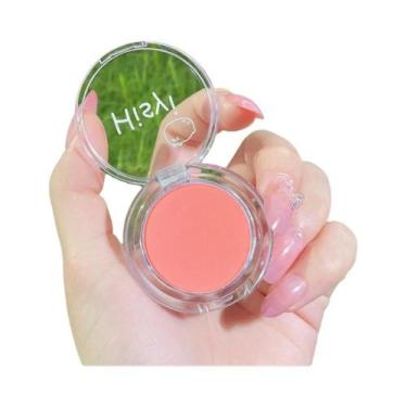 Imagem de Paleta De Blush De Bochecha Monocromática Fosca, Blush Em Pó De Pétala