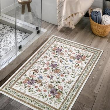 Imagem de 2 Tapete Banheiro Antiderrapante Absorvente 60 x 90 Ja M03