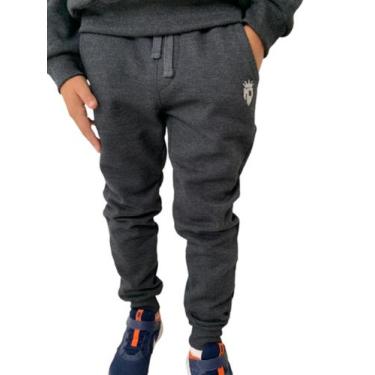 Imagem de Calça Moletom Infantil Menino - Tam. 2 ao 16 - Mita Jeans, Chumbo, 4