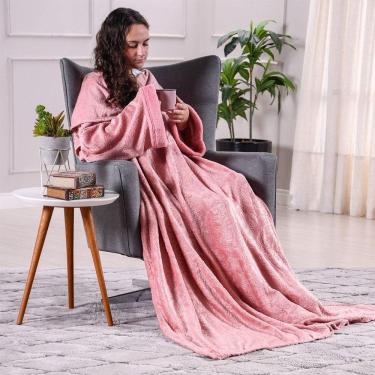 Imagem de Manta Luxor Com Mangas Toque Flannel