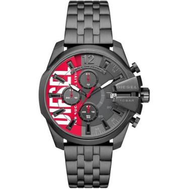 Imagem de Relógio Masculino Diesel Dz4600 GRAFITE Mega Chief C/NF - Majestoso Jo