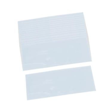 Imagem de YsXoWiui Kit com 100 Tubos Termoencolhíveis, Mangas de Vedação de Cabos, Envoltório de Bateria Elétrica Faça Você Mesmo, Branco, Tamanho real