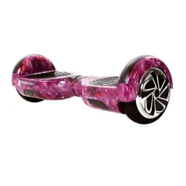 Imagem de HoverBoard Rosa 36v Roda 6,5 pol LED RGB - TWS - Smart Balance